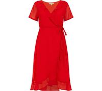 Yumi Womens/Ladies Frill V Neck Wrap Dress GT40367