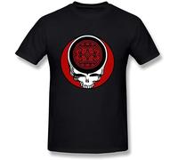 YUMIAN Men's Gov't Mule T Shirt Black L