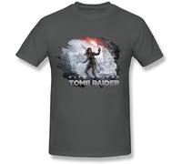 YUMIAN Men's Rise of The Tomb Raider Gets Lovely T Shirt Grey XXL