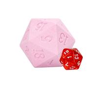 YUMILI 100g Dice Bath Bomb with Polyhedral Dice Inside Bubble Bath Fizz Ball Essential Oil Salt Bath Bomb for Bubble Spa Bath (Cedarwood)