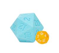 YUMILI 100g Dice Bath Bomb with Polyhedral Dice Inside Bubble Bath Fizz Ball Essential Oil Salt Bath Bomb for Bubble Spa Bath (Cherry Blossom)