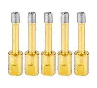 YUMILI 5 Pcs Drill Bit Opener Diamond Angle Grinder Hole Saw Cutting Tool for Marble Glass Ceramic (Sintered Angle Grinder Hole Opener 8mm)
