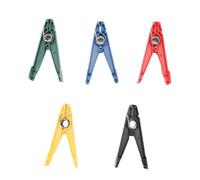 YUMILI 5 Pcs Graded Pinch Exerciser Grip Strength Trainer Thumb Exerciser Finger Strengthener Assorted Colors for Conditioning Grip Strength Trainer