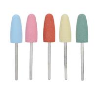 YUMILI 5pcs / Set Rubber Nail Drill Bits Manicure Pedicure Nail Polishing Burr Accessory (171)