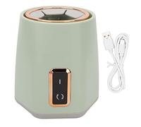 YUMILI Electric Baby Bottle Shaker Automatic High Speed Portable Multifunctional LED Light 1200mAH Milk Shaker Machine (Green)