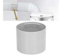 YUMILI Exhaust Hose Connector for Air Conditioner, 150mm Air Con Ducting Extension Coupler, AC Window Adapter for Mobile Exhaust Pipe