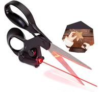 YUMILI Laser Scissors, Professional Laser Guided Sewing Scissors, Sewing Scissors for Fabric Cutting with Infrared Positioning for DIY, Home Needlework, Clothing Alterations and Crafts Processing