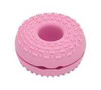 YUMILI Makeup Brush Cleaning Bowl Long Textures Gradual Change Texture Silicone Cosmetic Brush Cleaner (Roseate)