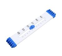YUMILI Medical Pain Level Ruler Face Painting Pattern Plastic Test Pain Rating Ruler for Hospital