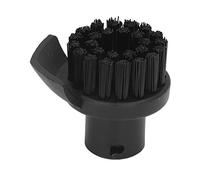 YUMILI Nylon Round Brushes Nozzle Attachment for Karcher Steam Cleaner SC1 SC2 SC3 SC4 SC5 SC6 SC7, Durable Karcher Round Brush, Black