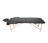 YUMILI Professional Portable Folding Massage Table Firm Soft PU Leather Massage Bed for Spa