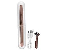 YUMILI USB Rechargeable Eyelash Curler Long Lasting Curling Tool Electric Heating Lash Curler (White)
