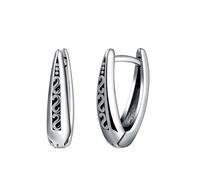 Yumilok Creative Stainless Steel Earrings Hoops Geometric Triangle Womens Mens Creole Earrings Accessories Fashion Jewellery for Teenager