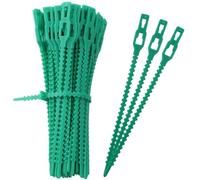 YUMIN 100 Pieces Adjustable Garden Plant Twist Ties, Reusable Ties Gardening Ties, Reusable Garden Plant Twist