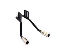 Yumin 1Pair Metal Simulation Exhaust Pipe Vent for Trx4 SCX10 Rc Car Parts Exhaust Manifold