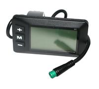 Yumin 1piece Electric bicycle LCD instrument display G51 smart display suitable for round head 5-pin interface