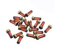 Yumin 20 Pieces MD619962 Auto Car Petrol Injector Mini Filter Fit for Automobile Spare Parts 14X6X3mm