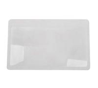 YUMIN 3 X Magnifier Magnification Magnifying Fresnel Pocket Credit Card Size Transparent magnifying glass