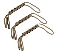 Yumin 3X Paracord Square Weave Knife Lanyard-Khaki