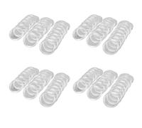 Yumin 400Pcs 21mm Round Clear Plastic Coin Holder Capsules Box Storage Clear Round Display Cases Coin Holders