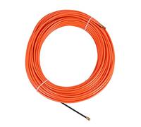 YUMIN 4Mm 30 Meter Orange Device Nylon Electric Cable Pullers Duct Snake Rodder Fish Tape Wire