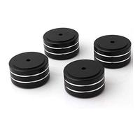 Yumin 4Pcs 40X20Mm Aluminum HiFi AMP Speaker Isolation Stand Turntable Feet Pad