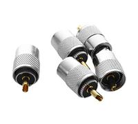 Yumin 5 pcs UHF PL259 Plug Solder Connector for RG8