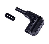 YUMIN Electronic Multimeter Magnetic 4mm Banana Plug Solderless Fast Magnet Probe Terminal Black