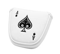 YUMIN Golf Mallet Putter Cover Headcover Magnetic Protector Fits for Odyssey 2 Ball Style Putters,RH LH