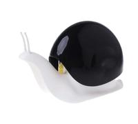 Yumin Hand Soap Dispenser Soap Dispenser Dish Soap Dispenser Cute Snail Soap Dispenser for Kitchen Bathroom Etc. (120ML) (Black)