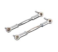 Yumin Metal Steering Tie Rod for 1/5 BAHA ROVAN KM BAJA 5B 5T 5SC Rc Car Parts,Silver