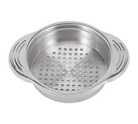 Yumin Stainless Steel Can Strainer Sieve Lid Oil Drainer Remover, No-Mess Dishwasher Safe Design