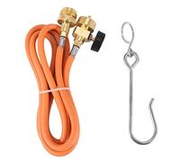 YUMIN Welding Torch Hose CGA600 1.5M (5Ft) Hose and Belt Hook for MAPP Torch Extension Kit