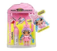 YUMMI LAND x PEEPS Lip Gloss Doll - Maddie Mallows - Includes 1 Doll with Customisable Fashions and Lip Gloss Kit with Unique Colour, Scent, and Clear Base, Suitable for Children Ages 4+