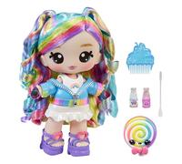 YUMMI LAND Yummiland Large Doll and Lip Gloss Pet - Skyler Rainbow Belt, Comes with DIY Kit, Suitable for Children Ages 4+