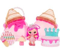 Yummiland Beauty Bag Playset + Lip Gloss Doll - Ice Cream Bag - Includes Exclus