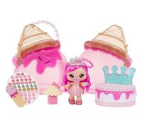 Yummiland Beauty Bag Playset + Lip Gloss Doll - Ice Cream Bag - Includes Exclusive Bianca Bubblegum, Nail Polish + Nail Stickers, Manicure, Doll Playset, Cosmetic Play, Suitable for Children Ages 4+