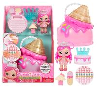 Yummiland Beauty Bag Playset + Lip Gloss Doll - Ice Cream Bag - Includes Exclusive Bianca Bubblegum, Nail Polish + Nail Stickers, Manicure, Doll Playset, Cosmetic Play, Suitable for Children Ages 4+