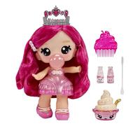 Yummiland Large Doll and Num Nom Lipgloss Pet - Bianca Bubblegum and Scoops - Scented Character Doll with DIY Lipgloss Kit - Suitable for Kids Ages 4+, Pink