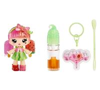 Yummiland Lip Gloss Doll: Mystery Color Change - Poppy Melonberry - Includes 1 Doll, DIY Lip Gloss + Removable Keychain, Cosmetic Play, Collectible, Suitable for Children Ages 4+