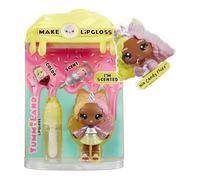 Yummiland Lip Gloss Doll - Nia Candy Fluff - Includes DIY Lip Gloss Kit, Suitable for Children Ages 4+