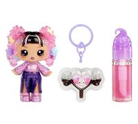 Yummiland Lip Gloss Doll: Sour Sweeties - Astrid Stars - Includes 1 Doll, DIY Lip Gloss + Removable Keychain, Cosmetic Play, Collectible, Suitable for Children Ages 4+