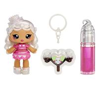 Yummiland Lip Gloss Doll: Sour Sweeties - Misty Cakes - Includes 1 Doll, DIY Lip Gloss + Removable Keychain, Cosmetic Play, Collectible, Suitable for Children Ages 4+