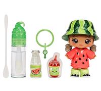 Yummiland Lipgloss Doll - Maya Watermelon - Scented Character Doll with DIY Lipgloss Kit - Suitable for Kids Ages 4 Plus