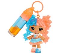Yummiland Lip Gloss Doll: Mystery Color Change - Gwen Gummybear - Includes 1 Doll, DIY Lip Gloss + Removable Keychain, Cosmetic Play, Collectible, Suitable for Children Ages 4+