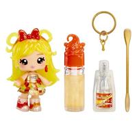 Yummiland x Licensed Sweets Lip Gloss Doll: Haribo Goldbears - Sweetie Goldbears - Includes 1 Doll, DIY Lip Gloss + Removable Keychain, Cosmetic Play, Collectible, Suitable for Children Ages 4+