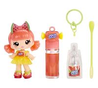 Yummiland x Licensed Sweets Lip Gloss Doll: Jolly Rancher - Mimi Watermelon - Includes 1 Doll, DIY Lip Gloss + Removable Keychain, Cosmetic Play, Collectible, Suitable for Children Ages 4+