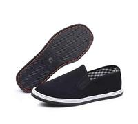 Yummsion Chinese Traditional Martial Arts Shoes,Kung Fu Martial Arts Tai Chi Shoes,Martial Arts Old Beijing Shoes,Slip On Breathable,Rubber Sole,Non Slip,for Men Women Martial Kung Fu Tai Chi