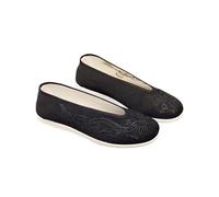 Yummsion Chinese Traditional Martial Arts Shoes,Tai Chi Shoes,Old Beijing Cloth Tai Chi Shoes,Unisex,Breathable,Comfortable,Slip On Breathable,Tai Chi,Qi Gong,Kung Fu,and Wing Chun Unisex