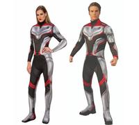 Yummy Bee - Marvel Team Avengers Costume Adult - Halloween Costumes for Men Unisex - Superhero Captain America Bodysuit - Fancy Dress Movie Outfit (XL - 42/44)